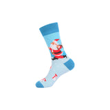 Christmas Cute Candy Cane Elk Christmas Tree Unisex Cartoon Socks 2021 Christmas Fashion Trend Men Christmas Gift Socks