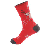 Christmas Cute Candy Cane Elk Christmas Tree Unisex Cartoon Socks 2021 Christmas Fashion Trend Men Christmas Gift Socks