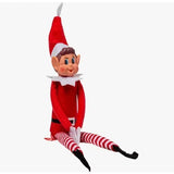 3Pcs New Red Christmas Elf Doll Rainbow Ornament Christmas Decoration Novelty Naughty Boy Christmas Elf Christmas Gift for Kids