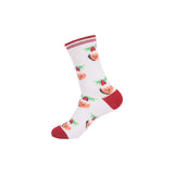 Christmas Cute Candy Cane Elk Christmas Tree Unisex Cartoon Socks 2021 Christmas Fashion Trend Men Christmas Gift Socks